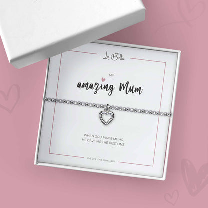 My Amazing Mum Sentiments Friendship Bracelet