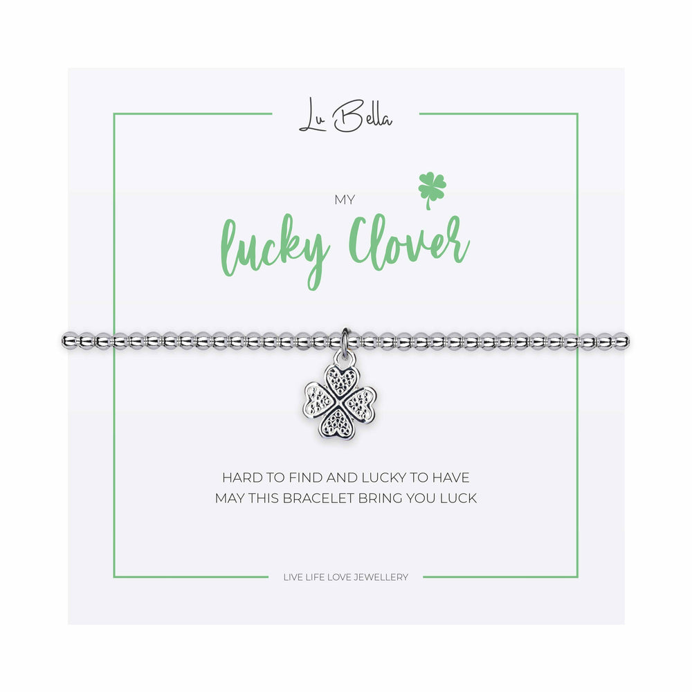 My Lucky Clover Sentiments Friendship Bracelet