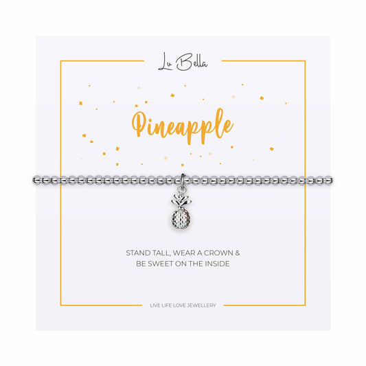 Pineapple Sentiments Friendship Bracelet
