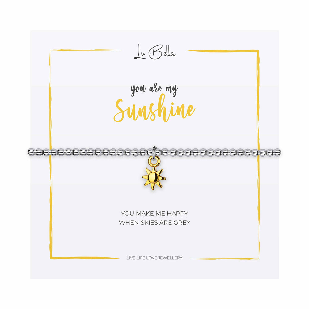 You Are My Sunshine Sentiments Friendship Bracelet