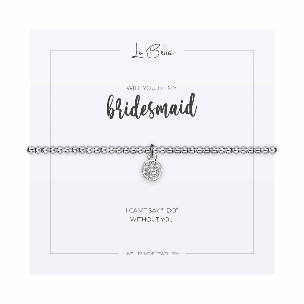 Will You Be My Bridesmaid Sentiments Friendship Bracelet