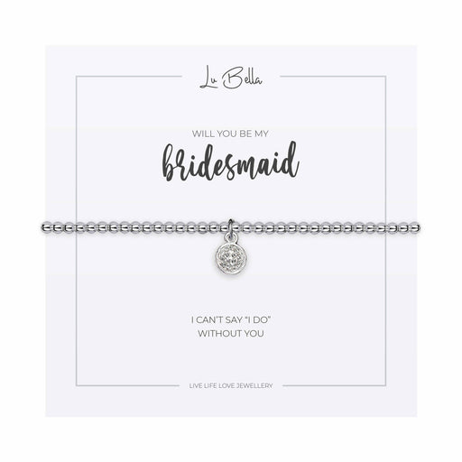 Will You Be My Bridesmaid Sentiments Friendship Bracelet