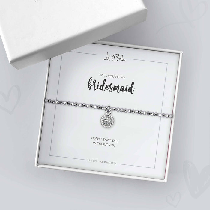 Will You Be My Bridesmaid Sentiments Friendship Bracelet