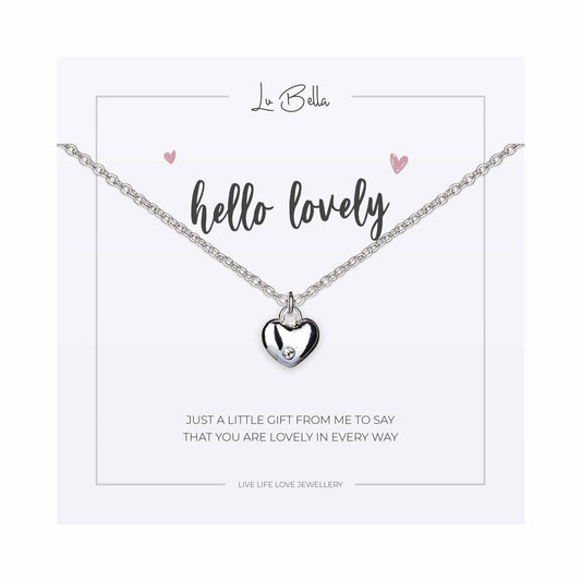 Hello Lovely Sentiments Necklace