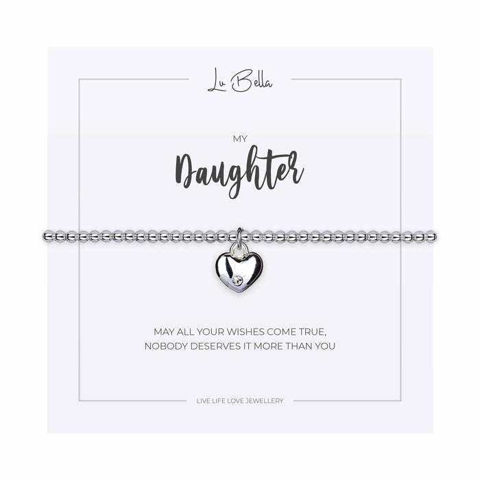 My Daughter Sentiments Friendship Bracelet