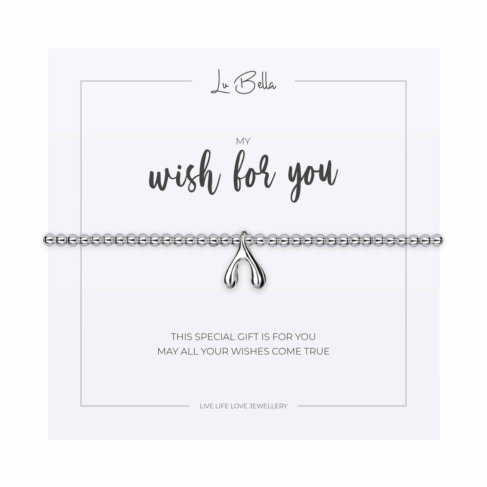 My Wish For You Sentiments Friendship Bracelet