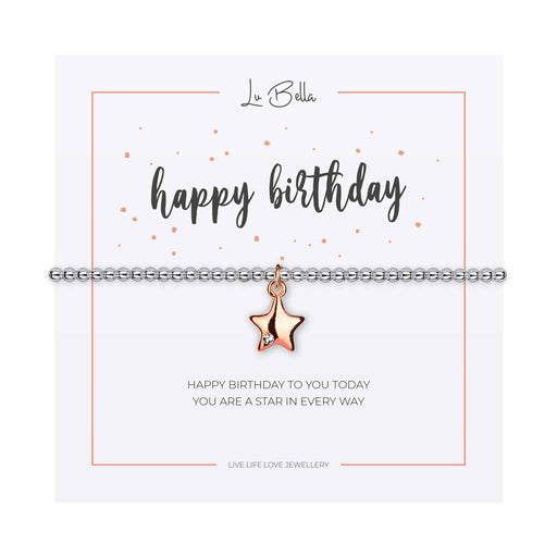 Happy Birthday Sentiments Friendship Bracelet