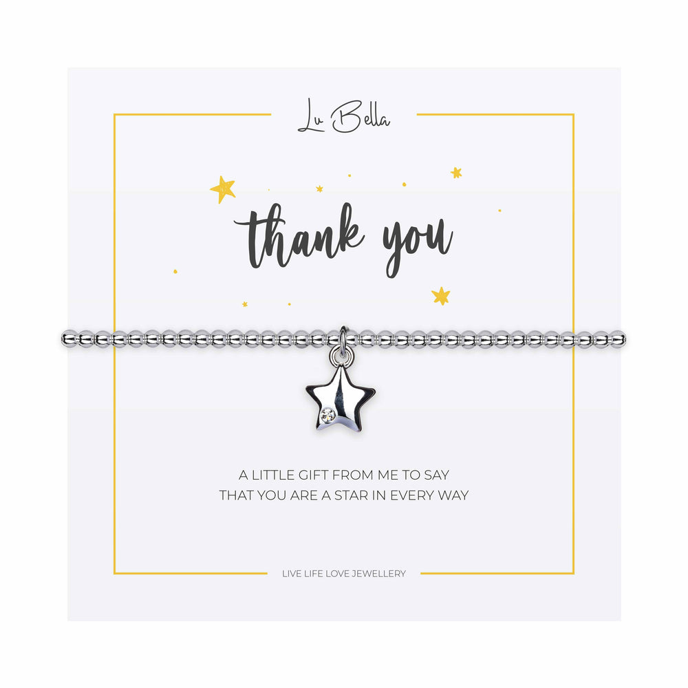 Thank You Sentiments Friendship Bracelet