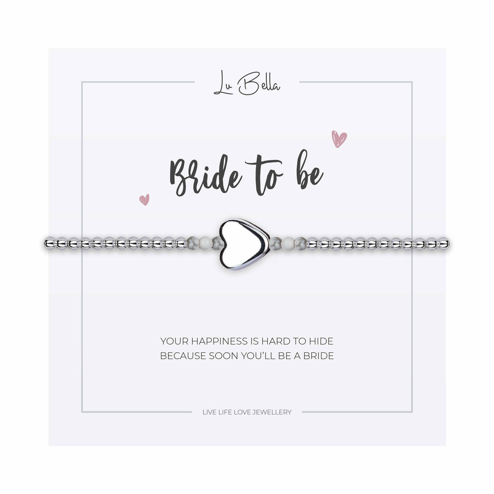 Bride To Be Engagement Sentiments Friendship Bracelet