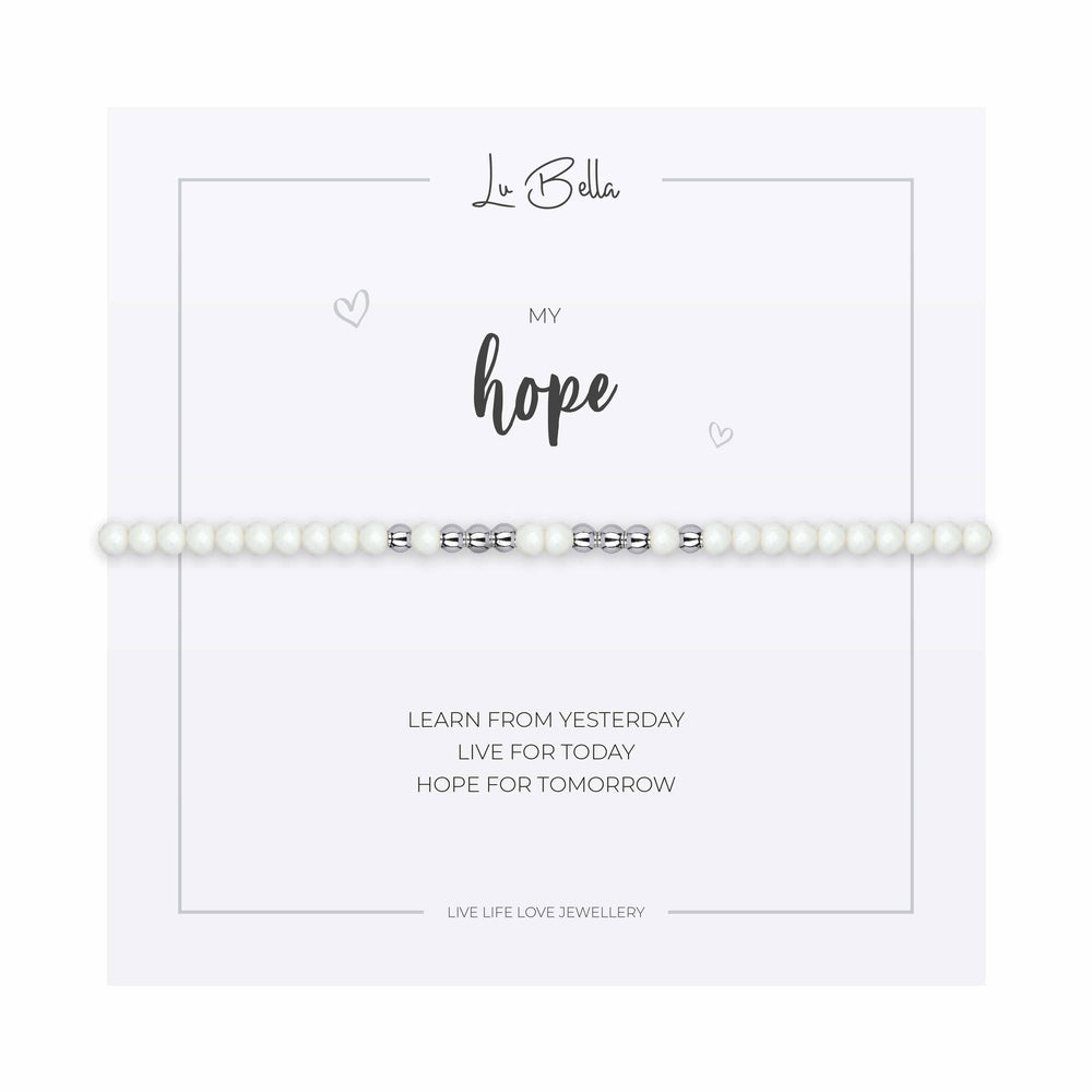 My Hope Sentiments Friendship Bracelet