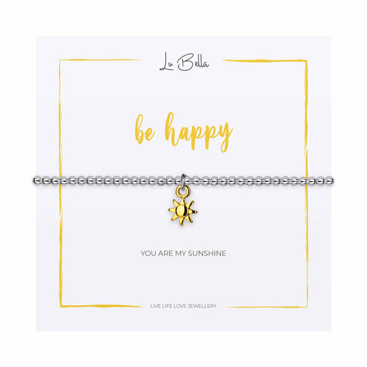 Be Happy Sentiments Friendship Bracelet
