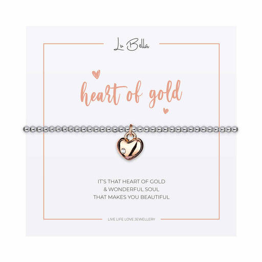 Heart Of Gold Sentiments Friendship Bracelet