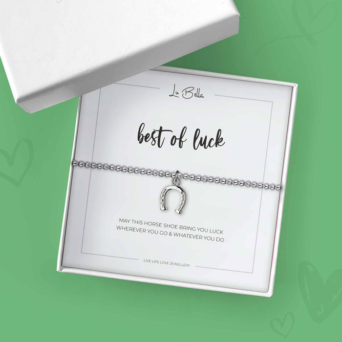 Best Of Luck Sentiments Friendship Bracelet