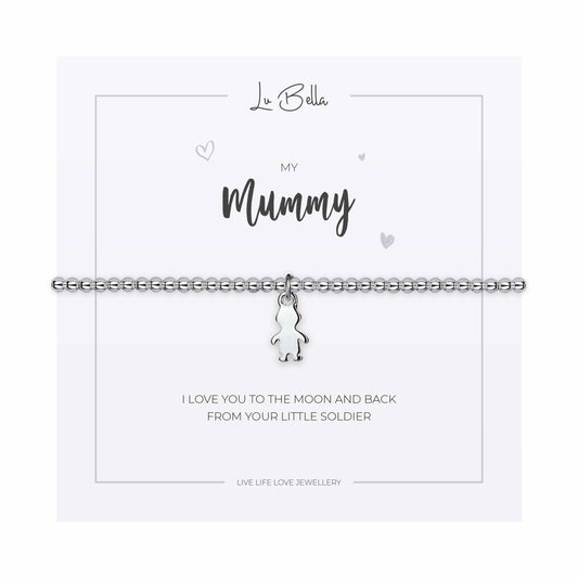 My Mummy / Boy Sentiments Friendship Bracelet