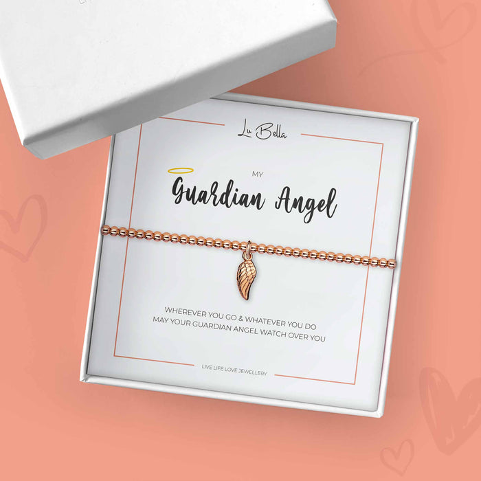 My Guardian Angel Sentiments Friendship Bracelet