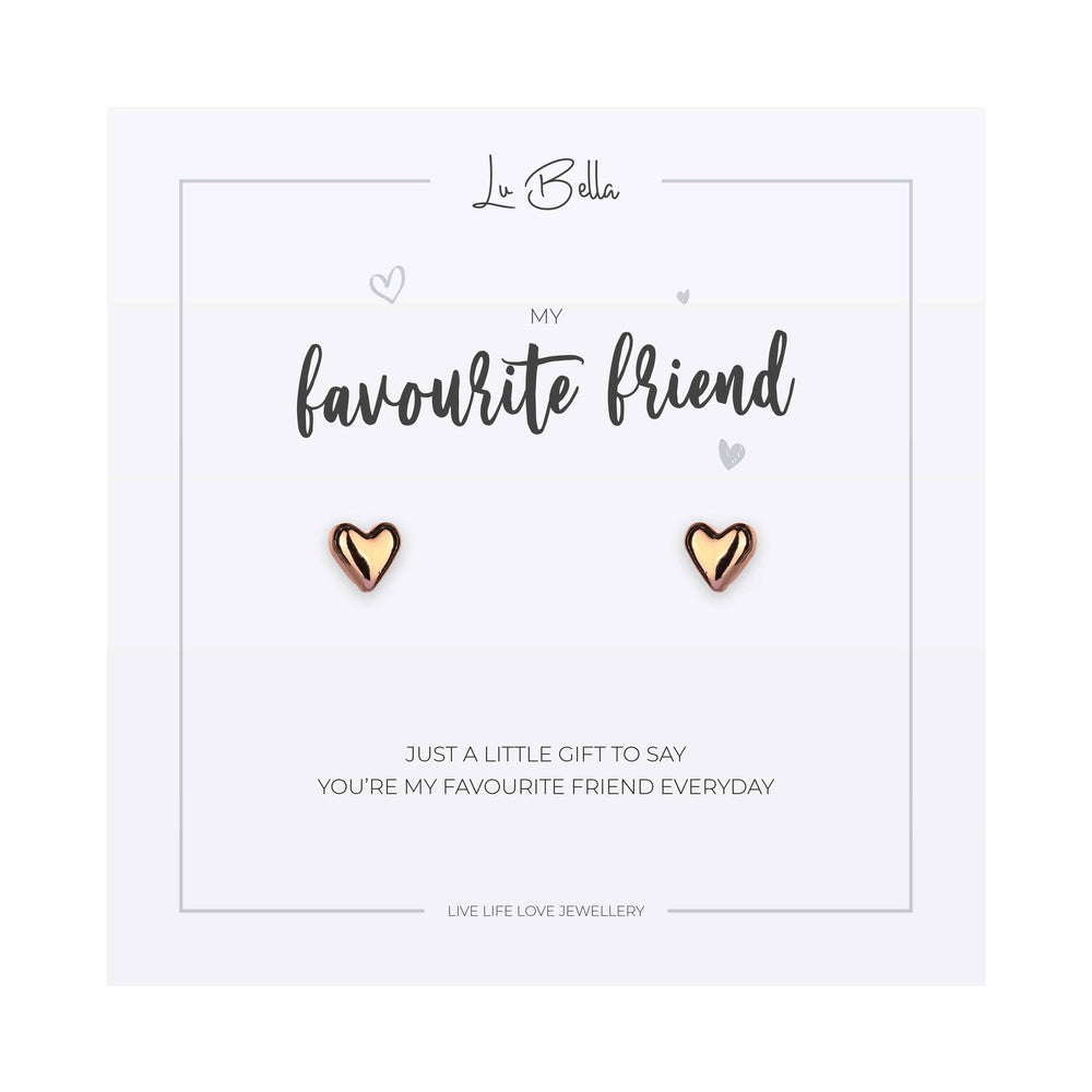 My Favourite Friend Sentiments Earrings