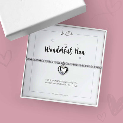 My Wonderful Nan Sentiments Friendship Bracelet