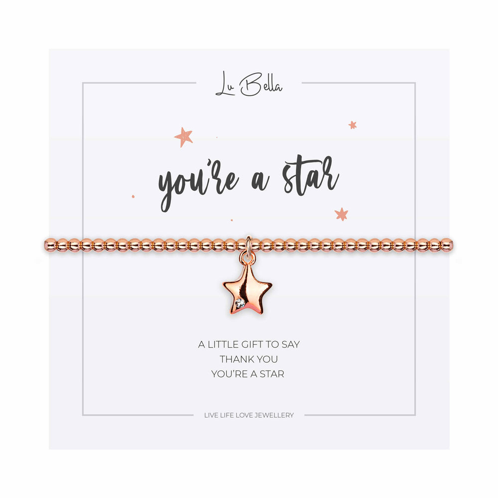 You‚Äôre A Star Sentiments Friendship Bracelet