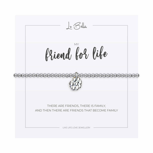 My Friend For Life Sentiments Friendship Bracelet