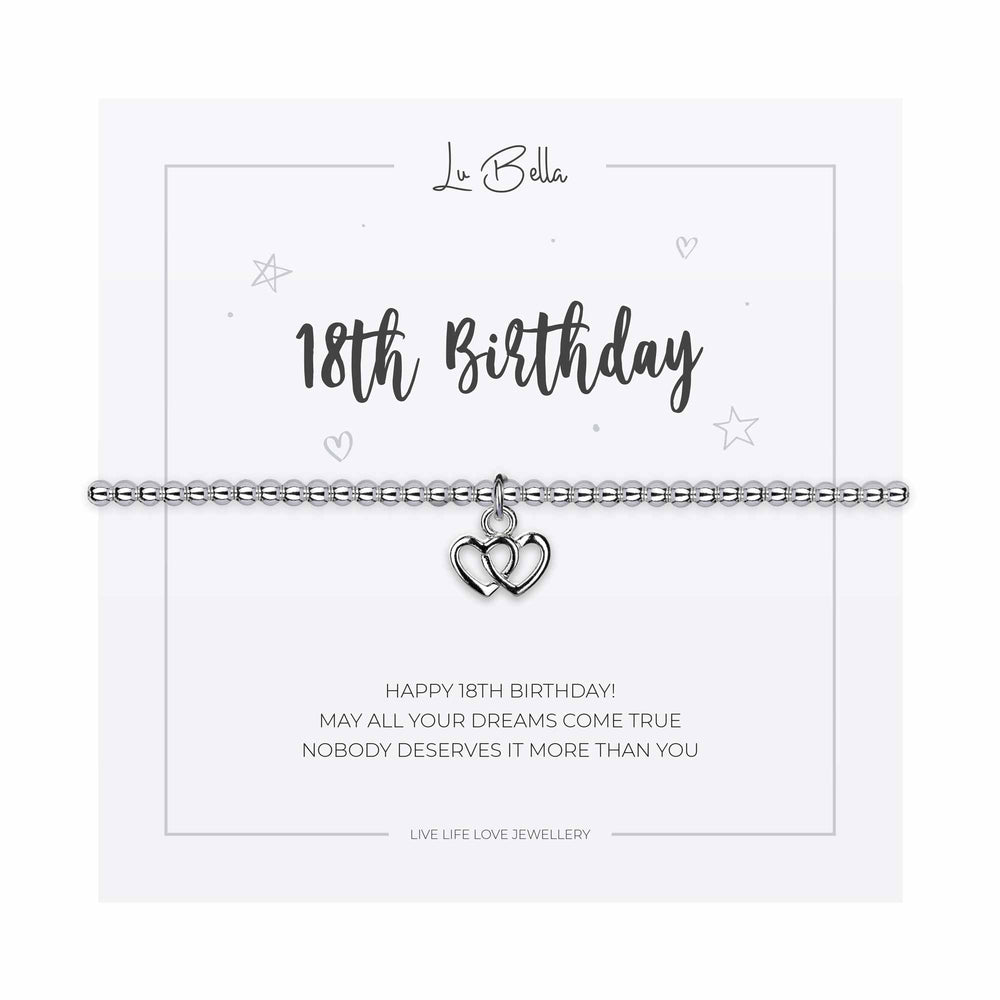 18th Birthday Sentiments Bracelet