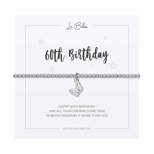60th Birthday Sentiments Friendship Bracelet
