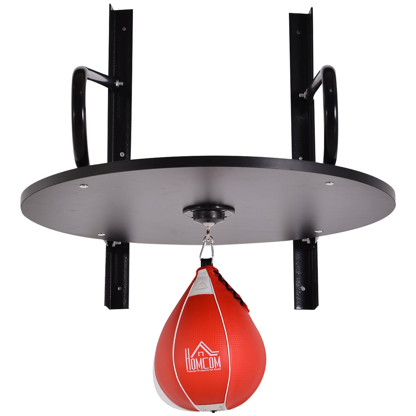 Wall-mounted Punching Ball Height Adjustable Hanging Speedball Platform Set Frame Stand Boxing Sports