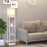 Standing Lamp, Floor Light with 4-Tier Storage Shelf, Reading Standing Lamp White