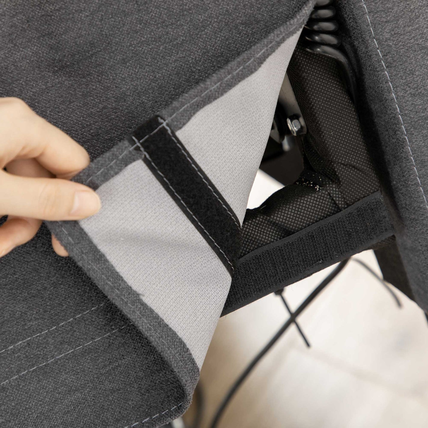 Power Lift Chair, Fabric Electric Recliner Sofa Chair for Elderly with Heavy Duty Motor, Remote Control, Side Pocket, Grey