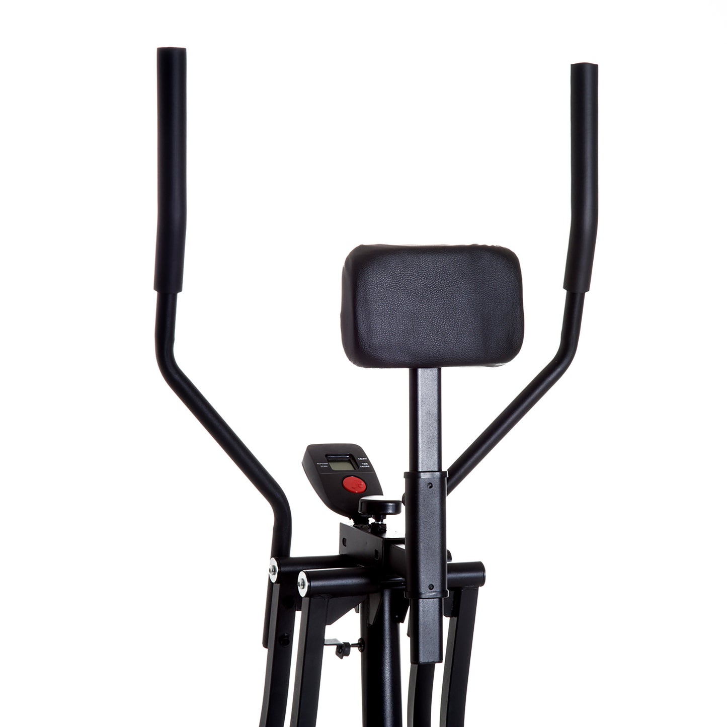 HOMCOM Air Walker Glider Home Gym, Cross Trainer Fitness Exercise Machine with LCD Monitor - Black