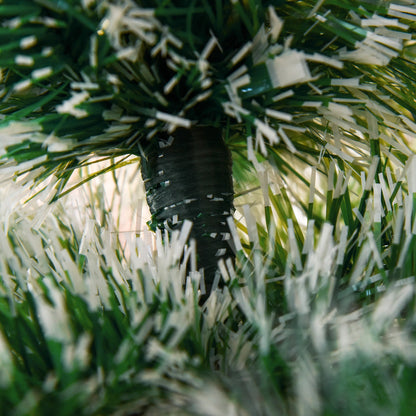 FT Indoor Christmas Tree Artificial Decoration Xmas Gift with Metal Stand Branch Tips