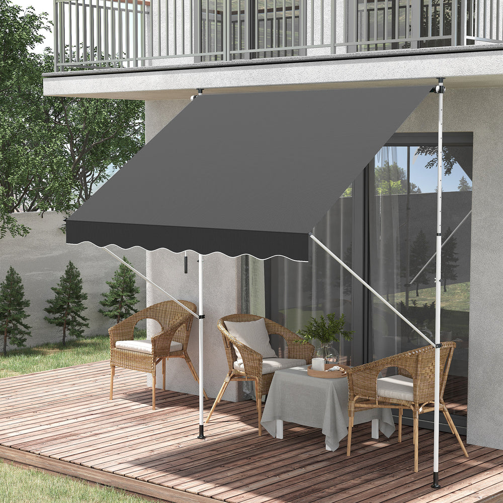 Sunshade Awning - Bring Shelter Into Your Garden Grey