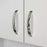 Free standing Kitchen Cabinet Cupboard with 2 cabinet, 3 drawers and 1 Open Space, Adjustable Height Storage Unit, White