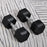 Set of 2 10kg Rubber Dumbbells