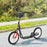 Scooter for Kids with Adjustable Handlebar, Anti-Slip Deck, Dual Brakes, for Boys and Girls Aged 5+ Years Old, Black