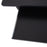 Compact Small Computer PC Table Wooden Desk Keyboard Tray Storage Shelf Modern Corner Table Home Office Gaming and Study Black