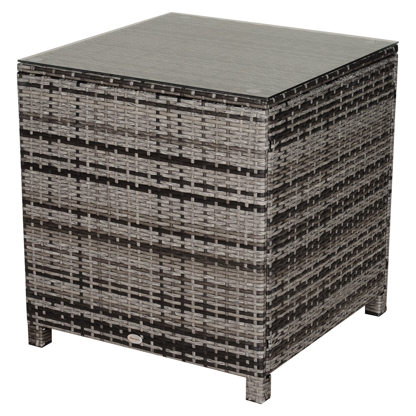 Rattan Side Table