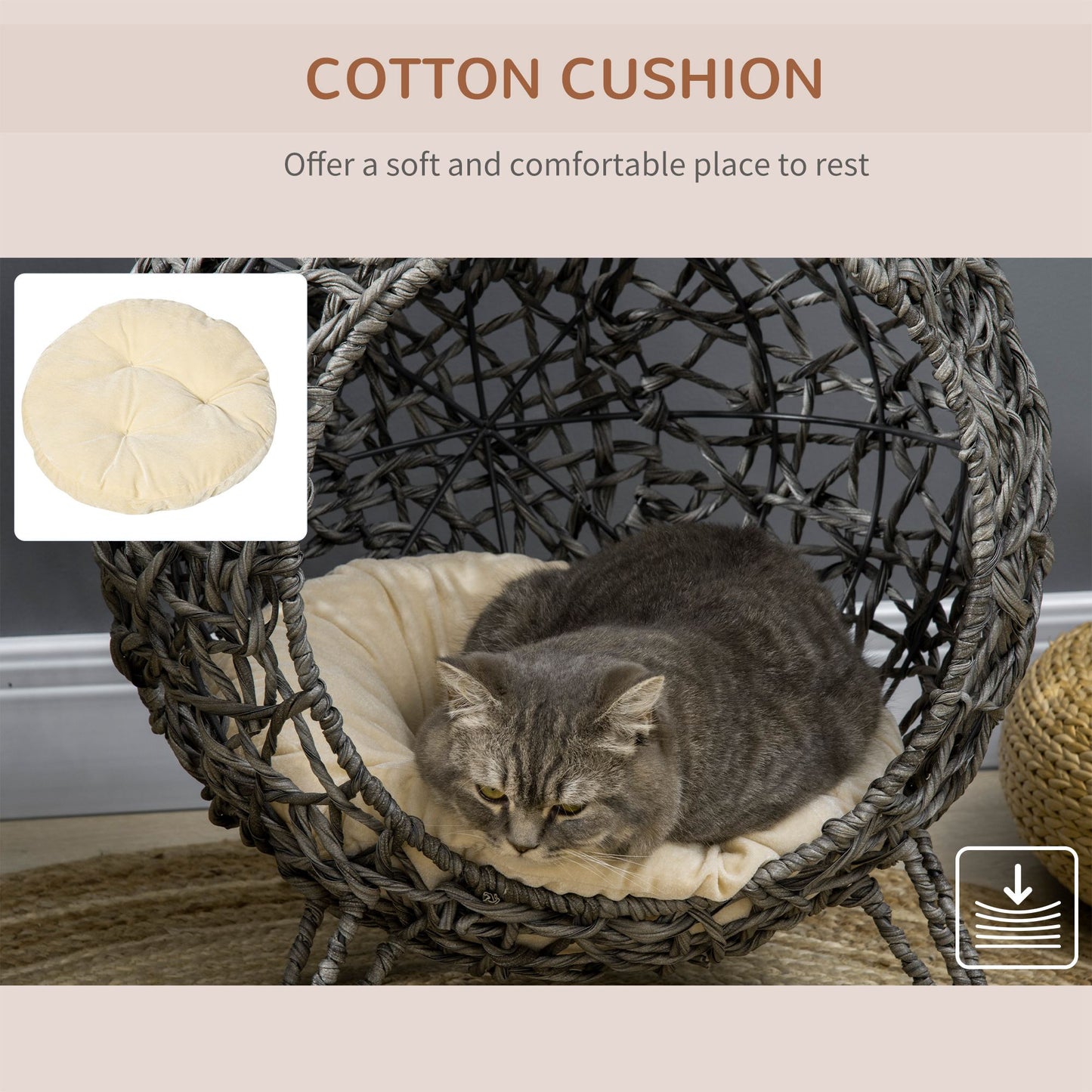 Rattan Cat House