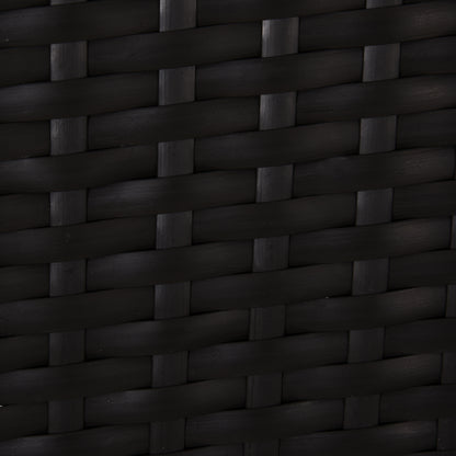 Outsunny 2 PC Outdoor Rattan Armchair Dining Chair Garden Patio Furniture w/ Armrests Cushions Deep Coffee