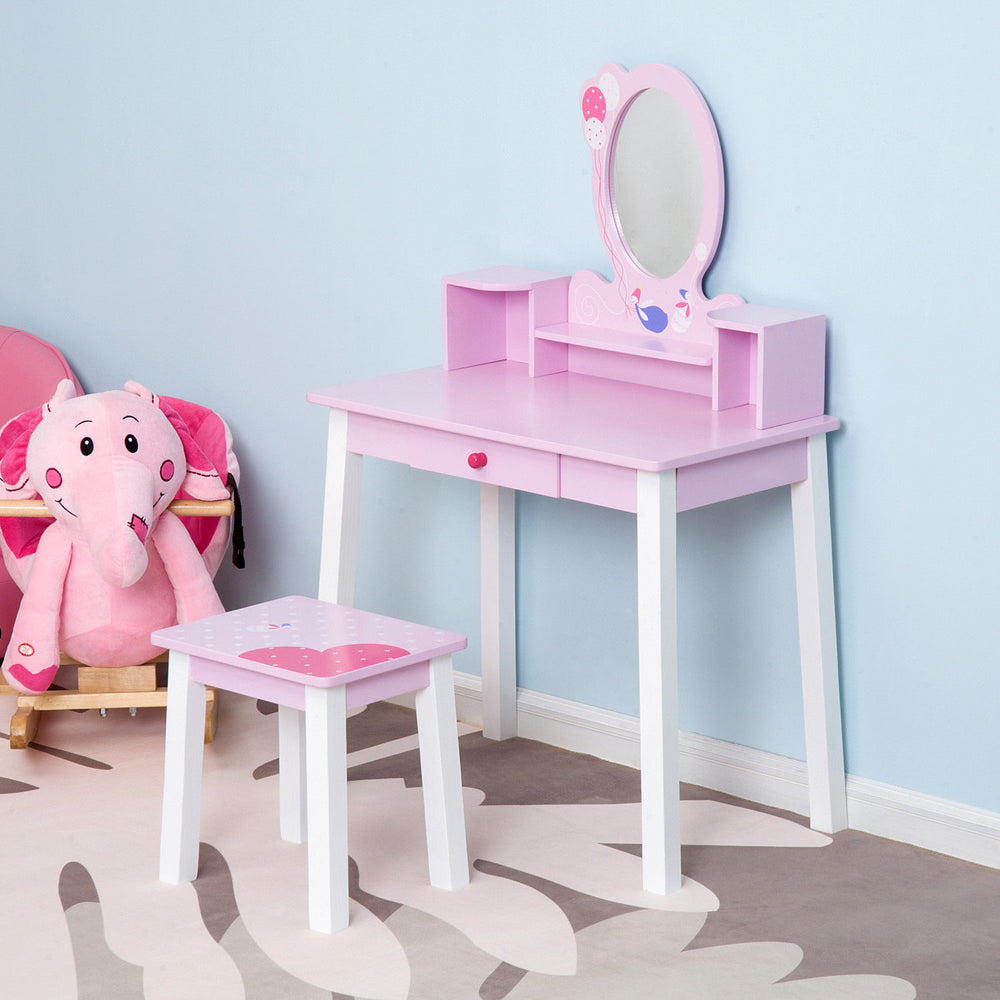 Kids Dressing Table Set