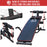 Sit Up Workout Bench, Steel-Black Red