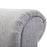 Stylish Ottoman Bed End Bench - Grey