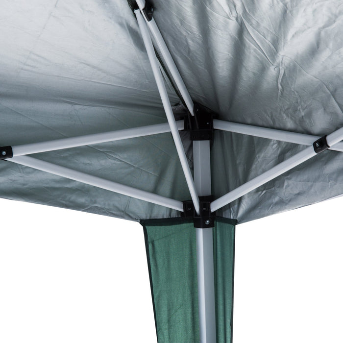 Outsunny Slant Leg Pop Up Gazebo with Carry Bag, Height Adjustable Party Tent Instant Event Shelter for Garden, Patio, ( 3 M √¢¬Ä¬ö√É¬†√É¬∂√¢¬à¬ö√¢¬â¬• 3 M Base / 2.5 M √¢¬Ä¬ö√É¬†√É¬∂√¢¬à¬ö√¢¬â¬• 2.5 M Top, Green)