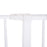 Dog Gate Pet Safety Gate Stair Barrier Pressure Fit Adjustable 76-82/86-97/101-107 cm, White