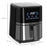 4.5L Digital Air Fryer, 1500W W/ Digital Display, Adjustable Temperature, Timer and Nonstick Basket, Black