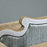 Cat Scratching Board, Cardboard Scratcher Lounger Bed, 60 x 29 x 26.5cm