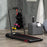 Foldable Walking Treadmill Aerobic Exercise Machine w/ LED Display, for Home, Office, Fitness Studio, Training Room