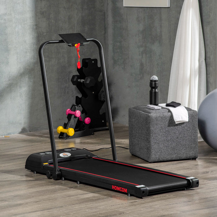 OUT OF STOCK - Foldable Walking Treadmill Aerobic Exercise Machine w/ LED Display, for Home, Office, Fitness Studio, Training Room