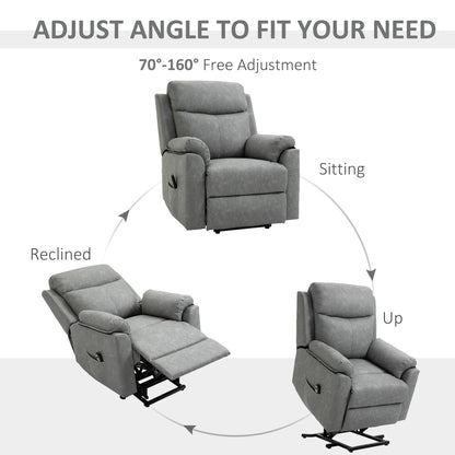 Power Lift Chair Recliner Chair in Grey