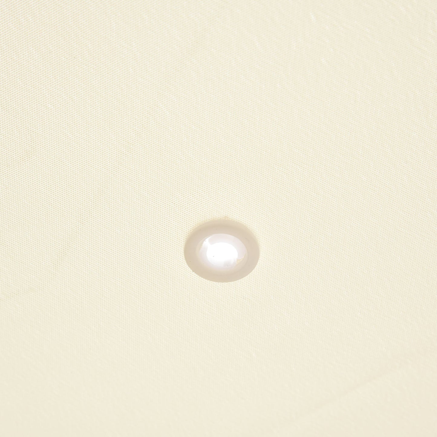 4 x 3 Meters Canopy Metal Wall Gazebo Awning Garden Marquee Shelter Door Porch - Cream