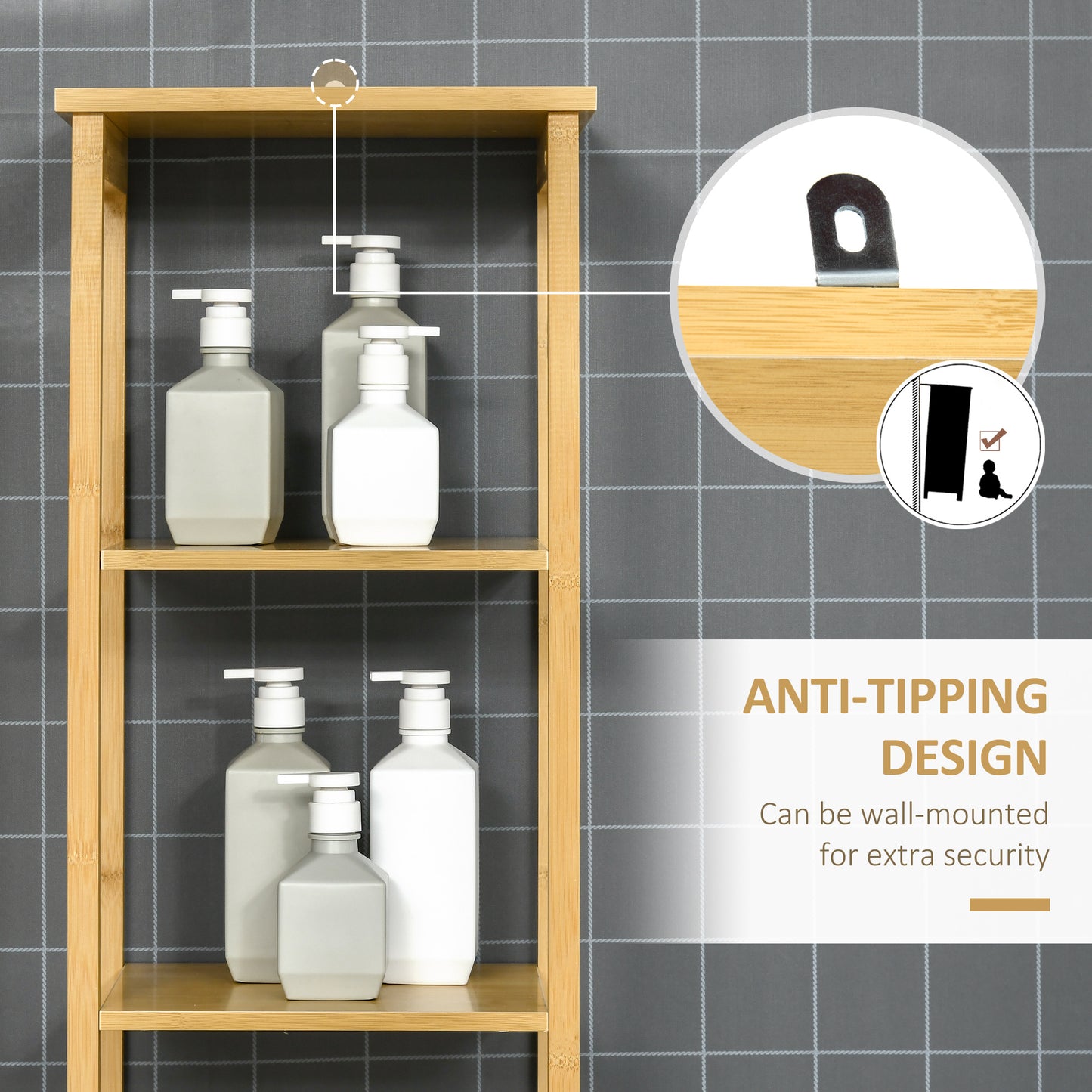 Bathroom Floor Cabinet